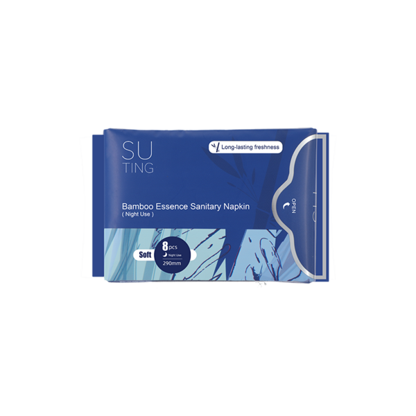 SUTING Гигиенические прокладки с бамбуковым экстрактом（Ночные）