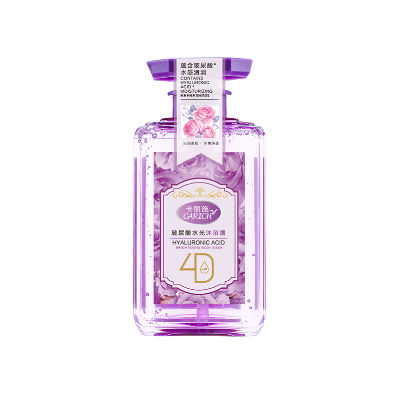 (Кол-во в коробке 20 шт) CARICH Увлажняющий гель для душа с гиалуроновой кислотой 500мл