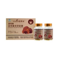 (Кол-во в коробке 16 шт) Эпимедиум марки Nilrich Fujioka и капсулы Ganoderma/22,4 г