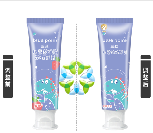 BLUE POINT children‘s toothpaste/BULE POINT детская зубная паста 60г